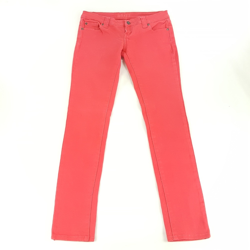 Britt Delias Junior 5/6R  Coral Skinny Jeans Taper